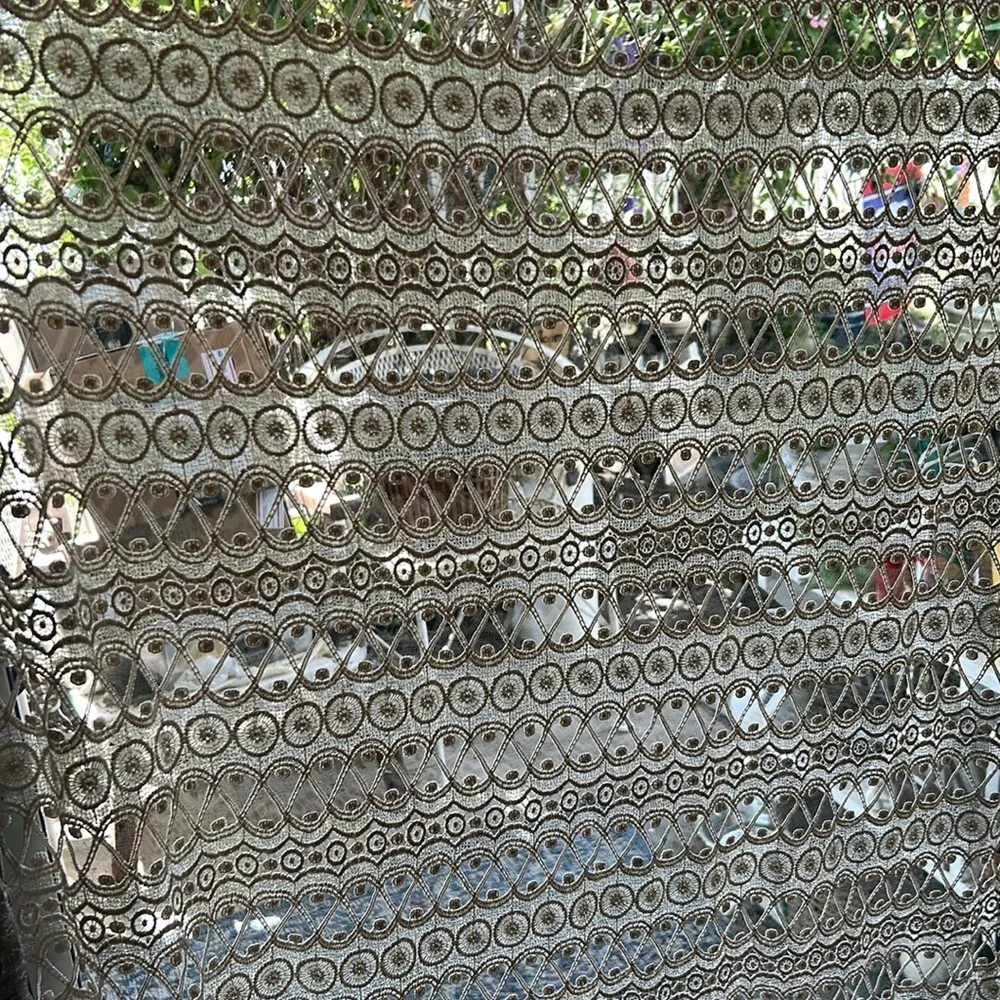 Vintage Lace Curtain Panel